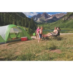 Coleman 6-Person Montana™ Cabin Camping Tent With Extended Awning -Cole Store 2000001593 LS