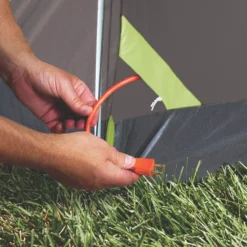 Coleman 6-Person Steel Creek™ Fast Pitch™ Dome Camping Tent With Screen Room, Green -Cole Store 2000018059 eport