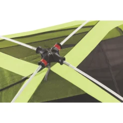 Coleman 6-Person Steel Creek™ Fast Pitch™ Dome Camping Tent With Screen Room, Green -Cole Store 2000018059 poles