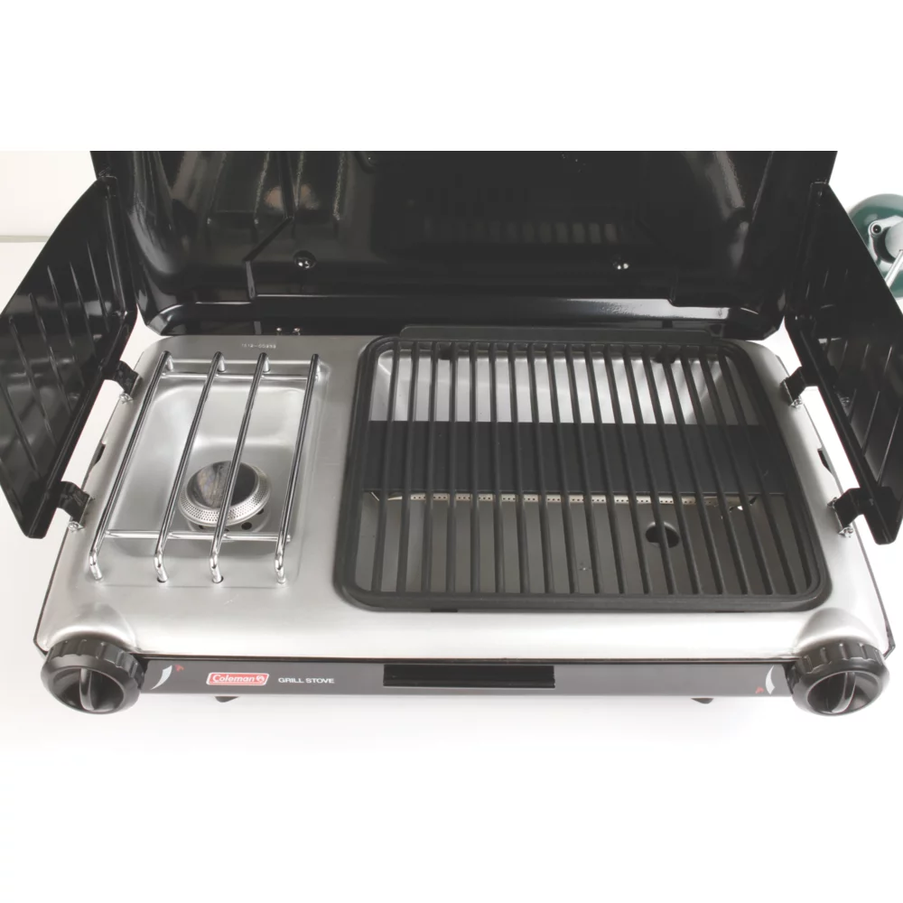 Coleman Tabletop Propane Gas Camping Grill/Stove, 2-Burner 5 Coleman Tabletop Propane Gas Camping Grill/Stove, 2-Burner - Image 3
