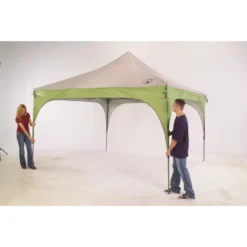 Coleman 12 X 12 Canopy Sun Shelter With Instant Setup 9 Coleman 12 X 12 Canopy Sun Shelter With Instant Setup -Cole Store 2000024115 Step3