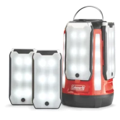 Coleman Quad® Pro 800L LED Lantern -Cole Store 2000030727 coleman lantern quad pro multi panel c004 red straight on 5