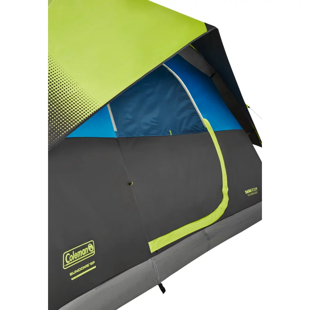 Coleman 6-Person Dark Room Sundome Tent 6 Coleman 6-Person Dark Room Sundome Tent - Image 4