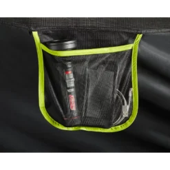 Coleman 6-Person Dark Room Sundome Tent 11 Coleman 6-Person Dark Room Sundome Tent -Cole Store 2000032254 coleman dark room tent 6p interior pocket with props green turquoise detail 15B15D