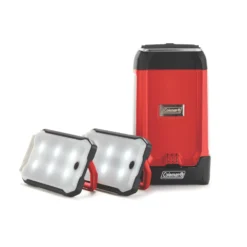 Coleman 2-panel 400 Lumen Lantern 13 Coleman 2-panel 400 Lumen Lantern -Cole Store 2000032683 coleman multi panel expansion 2 panel lantern duo red straight on 6