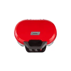 Coleman RoadTrip® 225 Portable Tabletop Propane Grill 14 Coleman RoadTrip® 225 Portable Tabletop Propane Grill -Cole Store 2000033047 225 Table Top Coleman Red Overhead Grill Closed20copy
