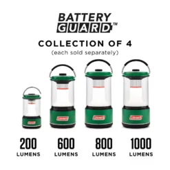 Coleman 1000 Lumens LED Lantern With BatteryGuard™, Green -Cole Store 2000033983 6 ATF