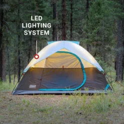 Coleman OneSource™ Rechargeable 4-Person Camping Dome Tent With Airflow System & LED Lighting -Cole Store 2000035457 OneSource ATF 4 1