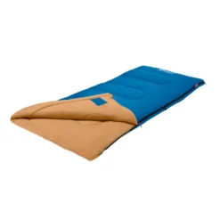Coleman Brazos™ 20°F Sleeping Bag, Blue -Cole Store 2000035893 Coleman 2020 US Angled RET Open20sleeping20bag