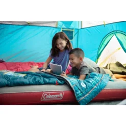 Coleman Kids 50°F Cool-Weather Sleeping Bag, Teal 9 Coleman Kids 50°F Cool-Weather Sleeping Bag, Teal -Cole Store 2018 Montana 106 Lifestyle
