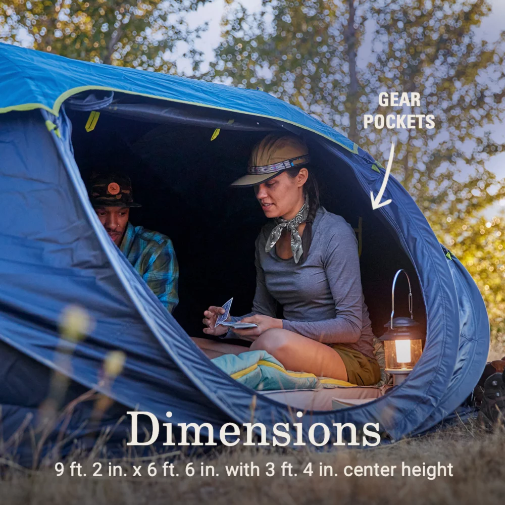 Coleman 4-Person Camp Burst™ Pop-Up Tent With Dark Room™ Technology 7 Coleman 4-Person Camp Burst™ Pop-Up Tent With Dark Room™ Technology - Image 5