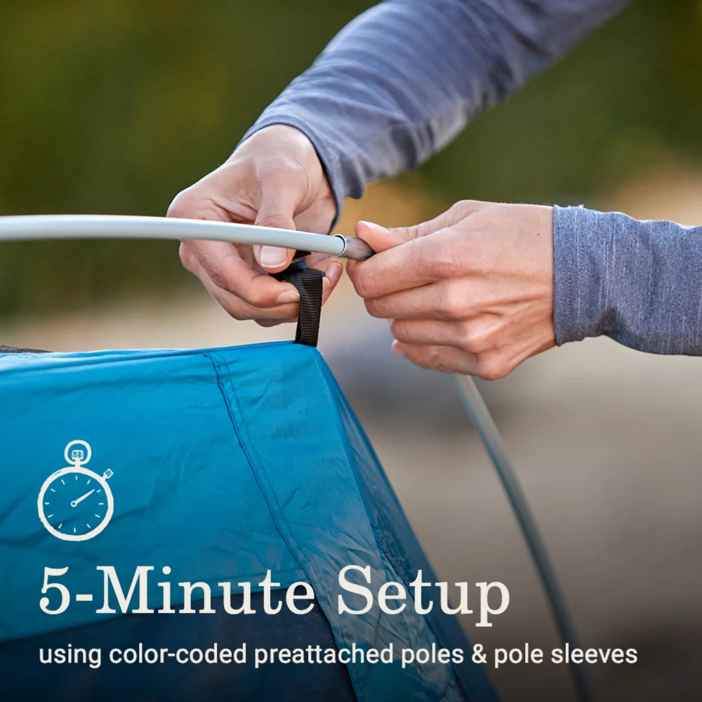 Coleman Skydome™ 4-Person Screen Room Camping Tent With Dark Room™ Technology 5 Coleman Skydome™ 4-Person Screen Room Camping Tent With Dark Room™ Technology - Image 3