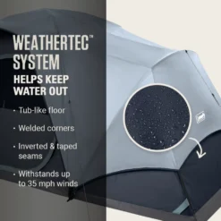 Coleman Skydome™ XL 8-Person Camping Tent With LED Lighting -Cole Store 2155785 ATF4