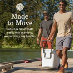 Coleman Atlas Series 100-Quart Marine Cooler With Wheels -Cole Store 2156016 ATF3