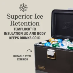 Coleman 1900 Collection™ 20-Quart Steel Belted® Cooler -Cole Store 2156043 1900Collection 20QT Cooler ATF3