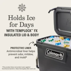 Coleman Convoy™ Series 65-Quart Cooler With Wheels -Cole Store 2156115 ATF3