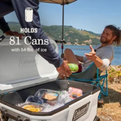 Coleman Convoy™ Series 100-Quart Cooler With Wheels -Cole Store 2156118 ATF5