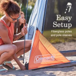 Coleman Skyshade™ 8 X 8 Screen Dome Canopy -Cole Store 2156422 ShelterSkyshadeScreendome8x8 Fog ATF4