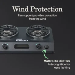 Coleman PEAK1™ 2-Burner Camping Stove -Cole Store 2157474 ATF3