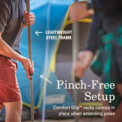 Coleman OASIS™ Lite 7 X 7 Canopy -Cole Store 2157497 OasisLite7x7CanopyRed ATF3