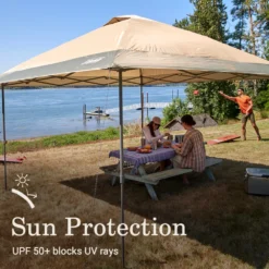 Coleman OASIS™ 13 X 13 Canopy -Cole Store 2157498 Oasis13x13CanopyLightOak ATF5