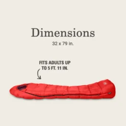 Coleman Tidelands™ 40° Mummy Sleeping Bag -Cole Store 2158201 ATF5