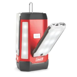 Coleman 3-panel 600 Lumen Lantern -Cole Store 22 2 2000032684 coleman multi panel expansion 3 panel lantern trio red straight on 6