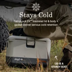 Coleman® Pro 17-Quart Hard Cooler -Cole Store ColemanPro 17QT HardCooler ATF3