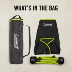 Coleman Mantis Space-Saving Full-Size Low-Profile Chair -Cole Store Coleman 2000037227 LowProfileChair ATF8