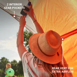 Coleman Skyshade™ Large Compact Beach Shade, Tiger Lily 14 Coleman Skyshade™ Large Compact Beach Shade, Tiger Lily -Cole Store Coleman 2000037510 Skyshade TigerLily Large ATF6