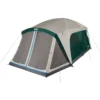Coleman Skylodge™ 12-Person Camping Tent With Screen Room, Evergreen -Cole Store Coleman 2000037538 Skylodge ScreenRoom 12P ATF1