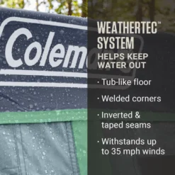 Coleman Skylodge™ 10-Person Instant Camping Tent With Screen Room, Blue Nights 13 Coleman Skylodge™ 10-Person Instant Camping Tent With Screen Room, Blue Nights -Cole Store Coleman 2000037545 Skylodge Instant ScreenRoom 10P ATF4