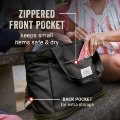 Coleman Outlander™ 20-Can Soft Cooler Tote 12 Coleman Outlander™ 20-Can Soft Cooler Tote -Cole Store Coleman 2000037591 Outlander Black 20Can ATF4