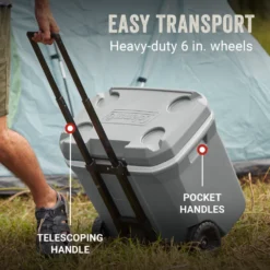 Coleman 316 Series™ 65-Quart Wheeled Cooler 11 Coleman 316 Series™ 65-Quart Wheeled Cooler -Cole Store Coleman 316 Series 65QT Rock ATF3