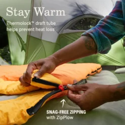 Coleman Arch Bay™ 15°F Big & Tall Sleeping Bag 11 Coleman Arch Bay™ 15°F Big & Tall Sleeping Bag -Cole Store Coleman ArchBay SleepingBags 15F Daffodil BT ATF4