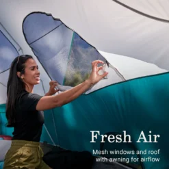 Coleman Blue Springs II™ 8-Person Camping Tent -Cole Store Coleman BlueSpringsTents 8P StormGray ATF6