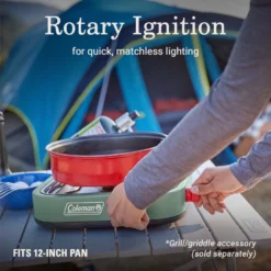 Coleman Cascade™ 18 1-Burner Camping Stove 13 Coleman Cascade™ 18 1-Burner Camping Stove -Cole Store Coleman Cascade 18 1BurnerCampingStove ATF5