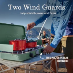 Coleman Cascade™ 222 2-Burner Camping Stove -Cole Store Coleman Cascade 222 2BurnerCampingStove ATF5