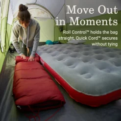 Coleman Flatlands™ 30°F Sleeping Bag -Cole Store Coleman Flatlands SleepingBags 30F Mahogany ATF4