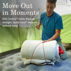 Coleman Flatlands™ 35°F Big & Tall Sleeping Bag -Cole Store Coleman Flatlands SleepingBags 35F Sand BT ATF5