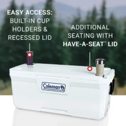Coleman 316 Series™ 150-Quart Marine Hard Cooler -Cole Store Coleman MtLoganATF 3000006126 05 1