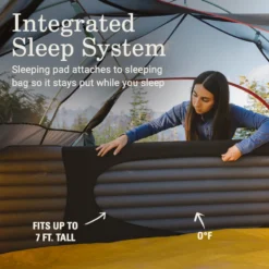 Coleman PEAK1™ 0°F Mummy Down Sleeping Bag - Long -Cole Store Coleman Peak1 0DMummy SleepingBag Long ATF2