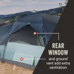 Coleman Skydome™ 8-Person Camping Tent XL, Blue Nights -Cole Store Coleman Skydome XL 8P BlueNights ATF5