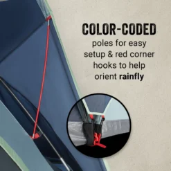 Coleman Skydome™ 12-Person Camping Tent XL, Blue Nights -Cole Store Coleman Skydome XL 8P BlueNights ATF6 2