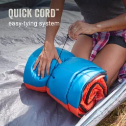 Coleman Kompact™ 40°F Rectangle Sleeping Bag -Cole Store Coleman SleepingBagRectangle 40D TigerLily ATF6