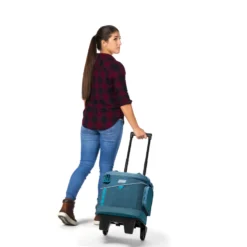 Coleman SPORTFLEX™ 42-Can Soft Cooler With Wheels, Ocean -Cole Store Coleman SoftCoolers 2000037632 Ocean InUse 0012 FINAL