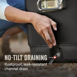 Coleman Reunion™ 54-Quart Steel Belted® Matte Cooler, Midnight -Cole Store Coleman SteelBelted Midnight ATF4