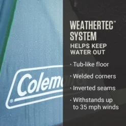 Coleman Sunlodge™ 10-Person Camping Tent, Blue Nights -Cole Store Coleman Sunlodge 8P BlueNights ATF3 1