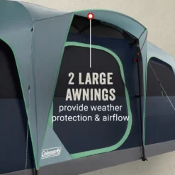 Coleman Sunlodge™ 10-Person Camping Tent, Blue Nights -Cole Store Coleman Sunlodge BlueNights ATF5 1