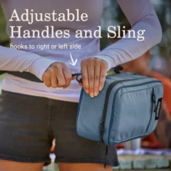 Coleman TranslatR™ 6-Can Convertible Soft-Sided Cooler Sling 11 Coleman TranslatR™ 6-Can Convertible Soft-Sided Cooler Sling -Cole Store Coleman TranslatRSling 6Can Blue ATF3